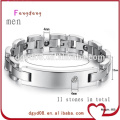 China wholesale fashion magnetic stainless steel bracelet jewelry for couple